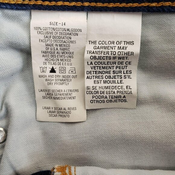 Tommy Hilfiger Jeans Women's Size 14 Cropped Wide - Picture 5 of 7